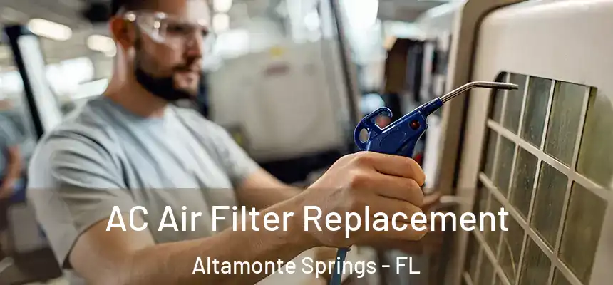 AC Air Filter Replacement Altamonte Springs - FL